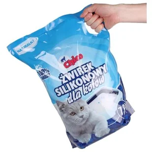 Żwirek silikonowy 7,6 l naturalny CHICO - Żwirek dla kotów - miniaturka - grafika 1