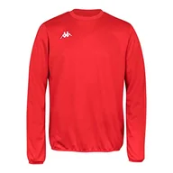 Bluzy męskie - Kappa Bluza męska Talsana, czerwona, rozmiar 4XL - miniaturka - grafika 1