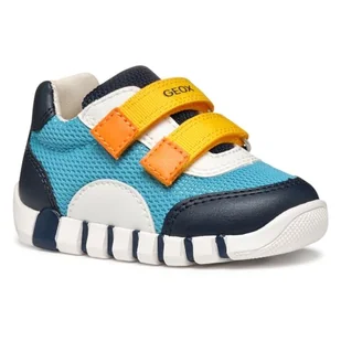 Geox B Iupidoo Boy C, Trampki dziecięce, granatowy, 26 EU - Buty dla chłopców - miniaturka - grafika 1