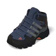 Buty dla chłopców - adidas Terrex Mid GTX I Basket, Wonder Steel Grey Three Impact Orange, 27 EU - miniaturka - grafika 1