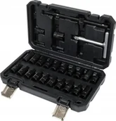 Klucze i nasadki - Yato YATO KOMPLET KLUCZY DO KORKÓW OLEJU 26el. - miniaturka - grafika 1