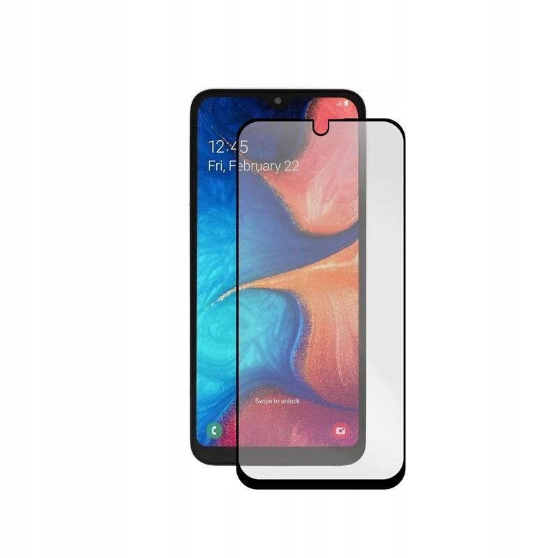 9D Szkło 9H Do Samsung A10E A20E A102 A202 Full Glue Czarne Szkiełko Ochronne Szybka Hartowana Na Ekran