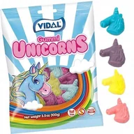 Żelki - Żelki Vidal Jelly Unicorns Vidal 90 g bezglutenowe - miniaturka - grafika 1