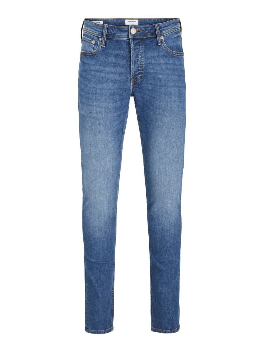 jeansy/spodnie męskie jack and jones 12245638 mike niebieski denim