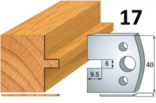CMT Noże 690.017 HSS 40x4mm 2szt - Akcesoria do elektronarzędzi - miniaturka - grafika 1