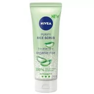 Kremy oczyszczające - Nivea Nivea Rice Scrub Purify Peeling ryżowy z Bio Aloesem 75ml - miniaturka - grafika 1