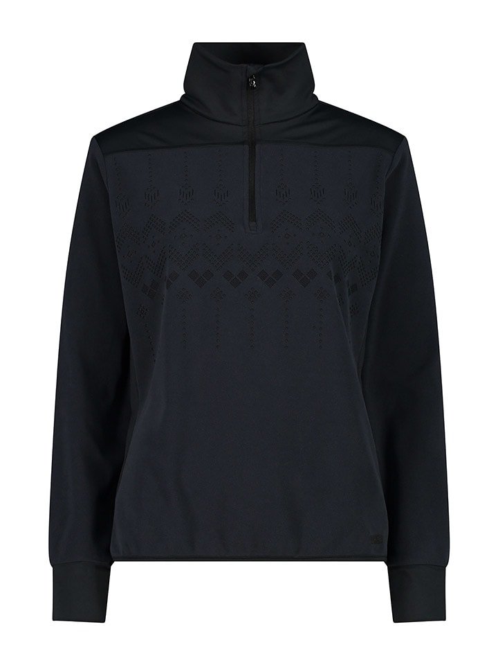 CMP Bluza polarowa w kolorze czarnym