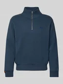 Bluzy męskie - Bluza o kroju regular fit z wyhaftowanym logo - miniaturka - grafika 1