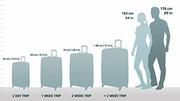Walizki - Fabrizio 3-częściowy zestaw fabrizio bagaż walizka, 77 cm, 75.0 litrów, turkusowy 10191-2500 - miniaturka - grafika 1