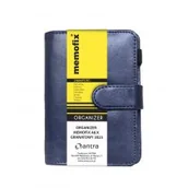 Szkolne artykuły papiernicze - Antra Organizer Memofix A6 K granatowy - miniaturka - grafika 1