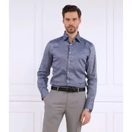 Koszule męskie - BOSS Lniana Koszula C-HAL-kent-C1-223 | Regular Fit - miniaturka - grafika 1