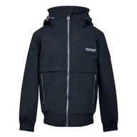 Kurtki i płaszcze dla chłopców - Regatta Unisex dzieci Bryn' wodoodporna kurtka w pełni wyściełana z odblaskowymi wykończeniami kurtki wodoodporna powłoka granatowy 4XL - miniaturka - grafika 1
