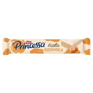 Princessa Biała Wafel o smaku krówka 40 g - Batoniki - miniaturka - grafika 1