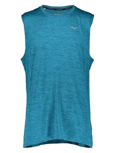 Mizuno Top funkcyjny "Impulse Core" w kolorze turkusowym - Koszulki sportowe męskie - miniaturka - grafika 1