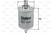 Filtry paliwa - Filtr paliwa Valeo 587704 - miniaturka - grafika 1