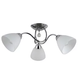 Italux Lampa wisząca LUGANO chrom śr 50 cm 3x40W E14 - Oprawy, klosze i abażury - miniaturka - grafika 1