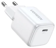 Ładowarki do telefonów - Ugreen 15324 Nexode mini, USB-C, PD3.0, QC4.0, GaN, 20W biały - miniaturka - grafika 1
