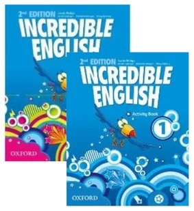Incredible English 2nd Edition 1. Activity Book i Class Book - Morgan Michaela, Sarah Phillips, Mary Slattery - podręcznik - Książki do nauki języka angielskiego - miniaturka - grafika 1