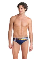 Kąpielówki męskie - Arena Kąpielówki w kolorze granatowym - miniaturka - grafika 1