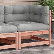Sofy ogrodowe - Ogrodowa sofa narożna z poduszkami, lite drewno daglezjowe Lumarko! - miniaturka - grafika 1