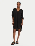 Sukienki - Seafolly Sukienka plażowa Essential 54020-CU Czarny Relaxed Fit - miniaturka - grafika 1
