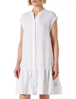 Sukienki - Replay Sukienka damska W9008, 001 biała, S, 001 White, S - grafika 1