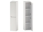 Szafki łazienkowe - Słupek Łazienkowy ETH 30 cm 2D Prawy - Kaszmir Mat - miniaturka - grafika 1