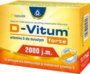 Witaminy i minerały - Oleofarm D-Vitum Forte 2000 36 szt. - miniaturka - grafika 1