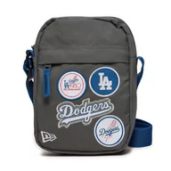 Torby męskie - Saszetka New Era New Era\Torebka Mlb Patch Side La Dodgers 60358206 Szary - miniaturka - grafika 1