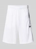 Spodenki męskie - Szorty z wyhaftowanym logo i wpuszczanymi kieszeniami - miniaturka - grafika 1