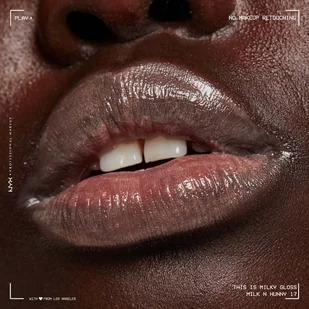 NYX Professional Makeup This Is Mily Gloss 17 Milk N Hunny - Błyszczyki do ust - miniaturka - grafika 2