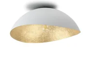 Lampy sufitowe - Solaris S lampa sufitowa 1-punktowa biała/złota 40611 - miniaturka - grafika 1