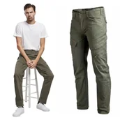 Odzież taktyczna i umundurowanie - Spodnie BRANDIT Adven Slim Fit Trousers Oliv - miniaturka - grafika 1