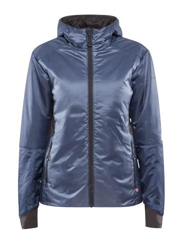 Craft ADV EXPLORE LIGHTWEIGHT | lekka kurtka damska XS | Flow | pakowalna kurtka outdoorowa damska | izolacja PrimaLoft | 2 kieszenie zapinane na zamek błyskawiczny | kaptur | wstawki ze stretchu |