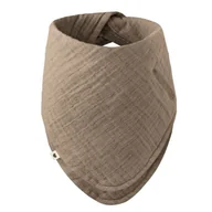 Śliniaki i fartuszki - BIBS BANDANA BIB 100% GOTS organic cotton, DARK OAK - miniaturka - grafika 1