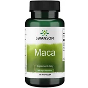 Suplementy naturalne - Swanson - Maca, 500 mg, 100 kapsułek - miniaturka - grafika 1