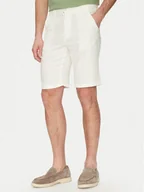 Spodenki męskie - Blend Szorty materiałowe 20717870 Biały Regular Fit - miniaturka - grafika 1