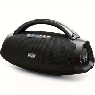 TEMU W-KING 250W szczytowa moc 200W RMS przenośny bezprzewodowy głośnik, masywny bas imprezowy Boombox bezprzewodowy głośnik duży, głośny - Inne - miniaturka - grafika 1