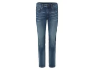 Spodnie męskie - LIVERGY® Jeansy męskie z bawełną, slim fit (50 (34/32), Niebieski) - miniaturka - grafika 1