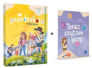 Pakiet: W przedszkolu naturalnie. Poziom B+. + Teraz czytam i liczę. Zeszyt - Edukacja przedszkolna - miniaturka - grafika 1