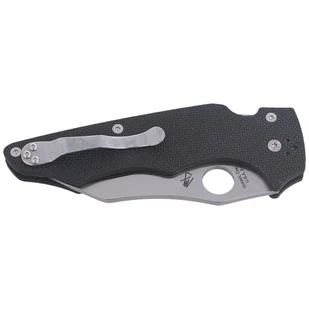 Nóż składany Spyderco YoJumbo G-10 Black Plain (C253GP) - Noże - miniaturka - grafika 6