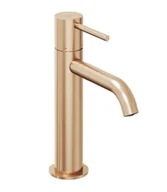 Baterie umywalkowe - Ravak Espirit - Bateria umywalkowa, szczotkowane różowe złoto X070347 - miniaturka - grafika 1