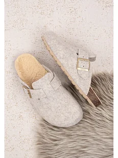 billowy Chodaki w kolorze szarym - Klapki i japonki damskie - miniaturka - grafika 1