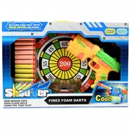 Zabawki i gry sportowe - PISTOLET NA STRZAŁKI BEZPIECZNE NABOJE DLA DZIECI - miniaturka - grafika 1