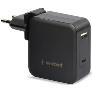 Gembird Zasilacz do laptopa PD USB-C 60W Raty NPA-PD60-01 - Zasilacze do laptopów - miniaturka - grafika 1