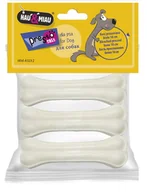 Przysmaki dla psów - Hau Miau Kość prasowana biała 10cm x3 - miniaturka - grafika 1
