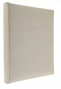 Album tradycyjny Linen Cream 40 stron czarnych - Albumy fotograficzne - miniaturka - grafika 1