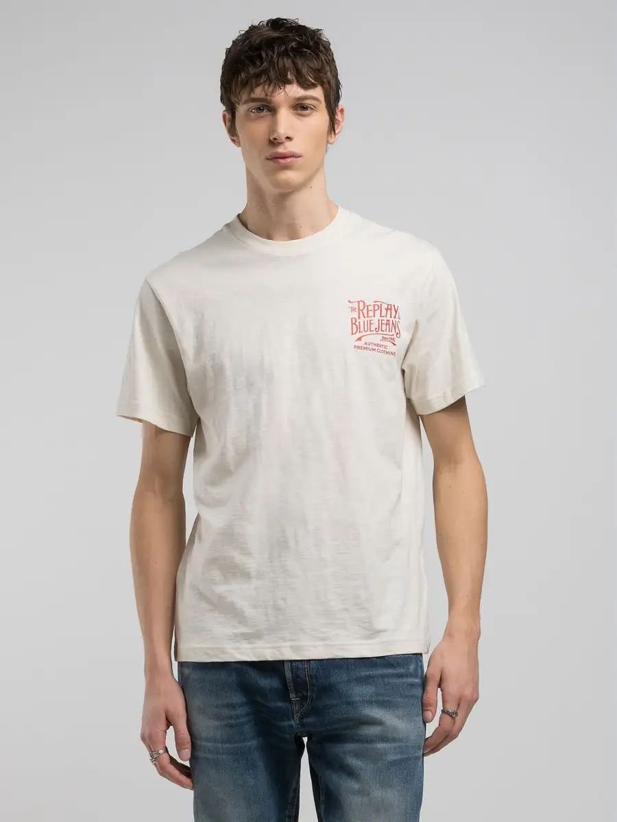 t-shirt uomo replay m3023.22336 412