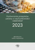 E-booki - biznes i ekonomia - Porównanie przepisów Ustawy o rachunkowości i MSR/MSSF 2023 - miniaturka - grafika 1