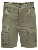 Spodenki damskie - Jack Wolfskin Szorty chłopięce Treasure Hunter szorty dziecięce Khaki 92 - miniaturka - grafika 1